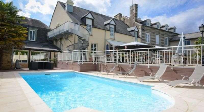 Brit Hotel le Cygne Saint-Hilaire-du-Harcouët Faciliteiten foto